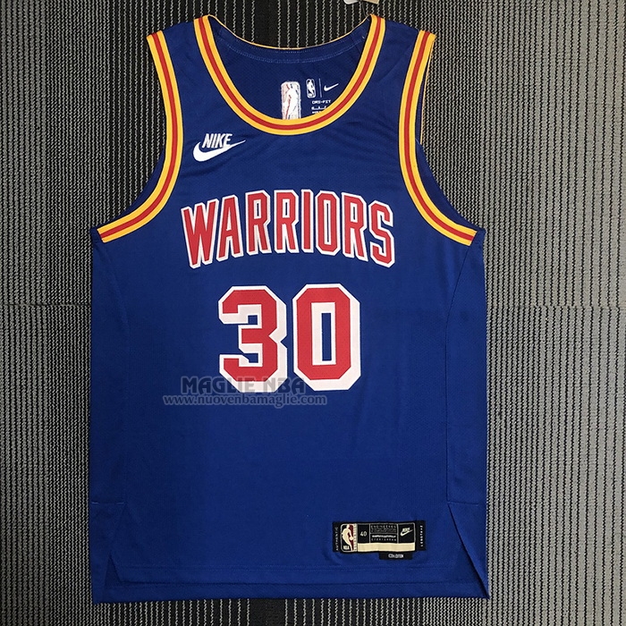 Maglia
 Stephen Curry NO 30 Golden State Warriors Classic Autentico
 2021-22 Blu
